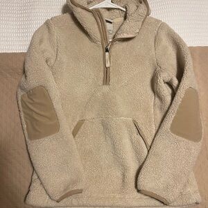 The North Face Cream Sherpa Jacket
